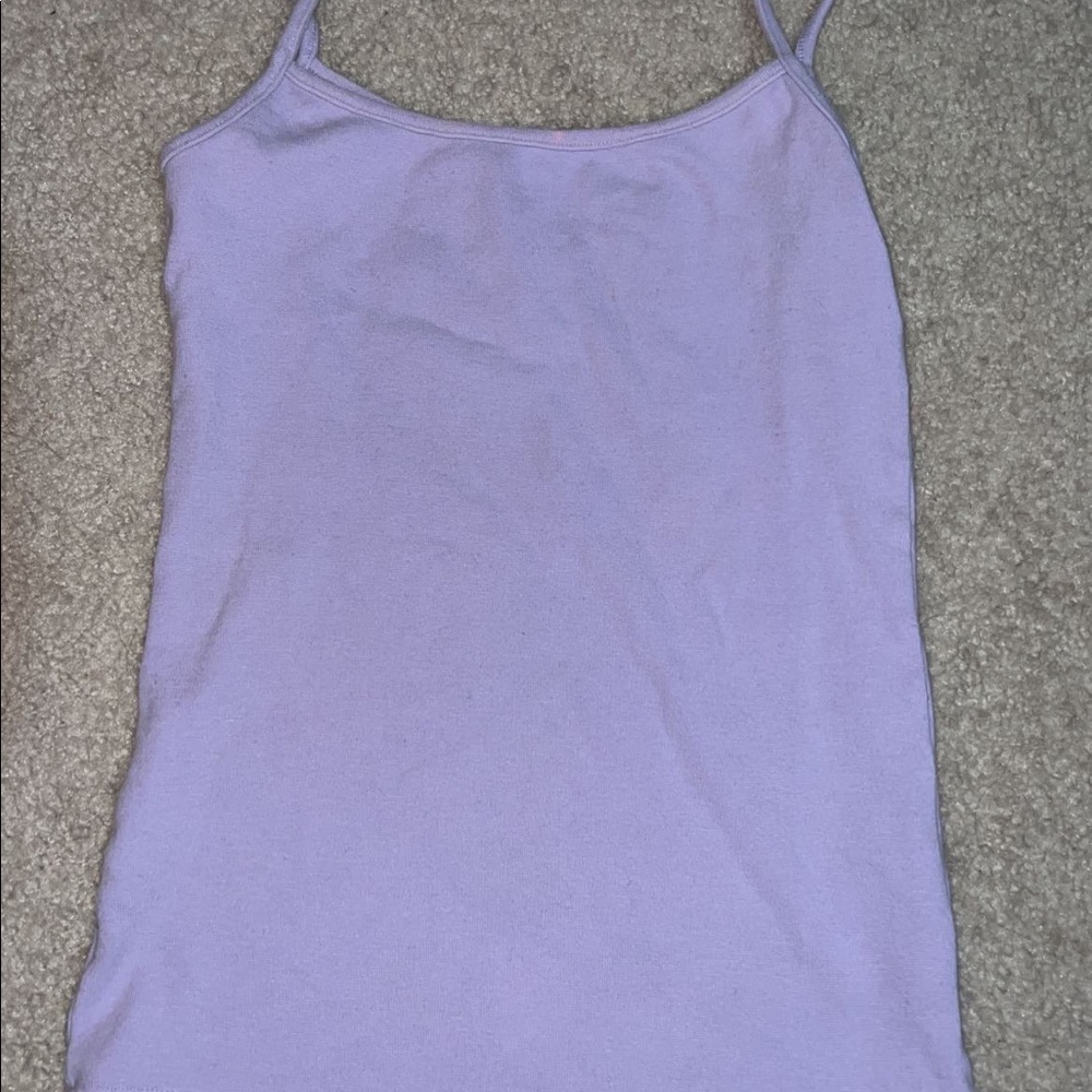 small purple gef tank top
